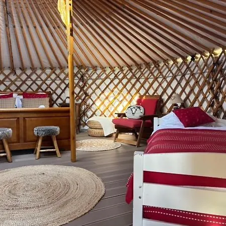 Luxury tent Yourte Mongole Champfromier