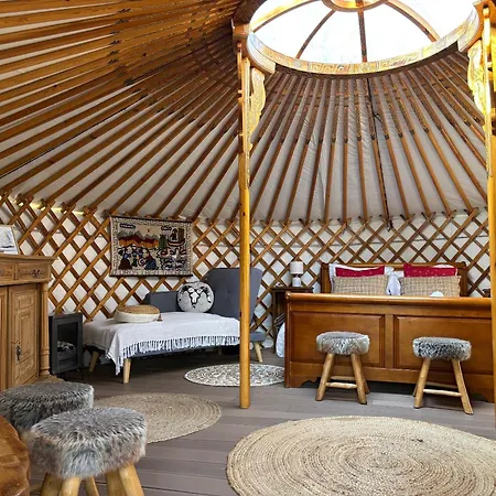 Luxury tent Yourte Mongole Champfromier